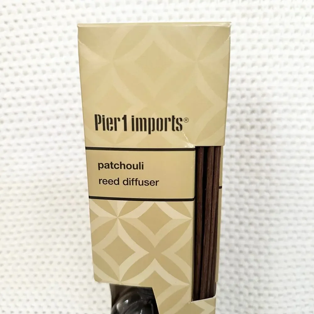 Pier 1 Imports Rare Discontinued Vintage Patchouli Reed Diffuser Kit New In Box